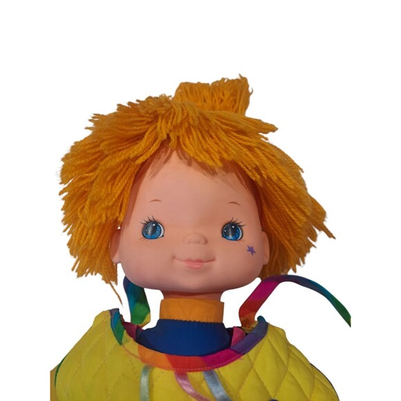 VTG 1983 Rainbow Brite Doll Large 17" Mattel Hallmark & Sleeping Bag  RARE - Picture 4 of 16